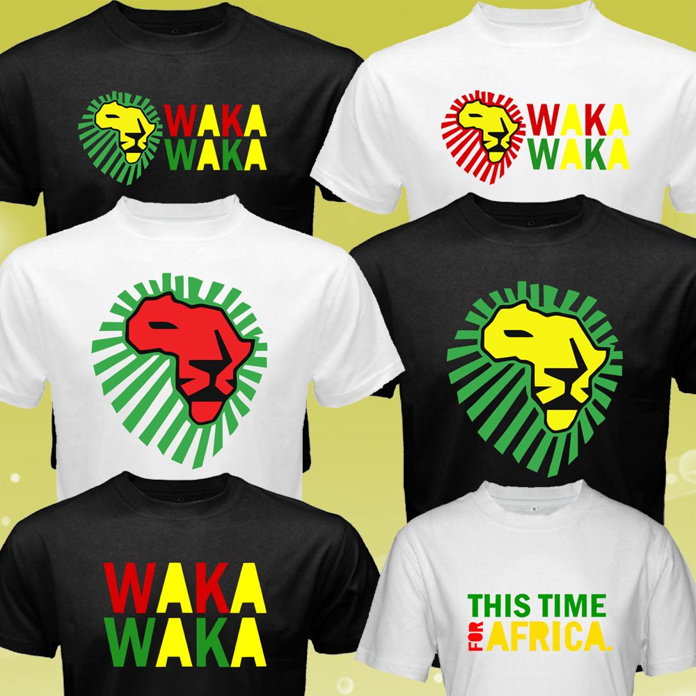 New Waka Waka Shakira for Africa World Cup FIFA T Shirt