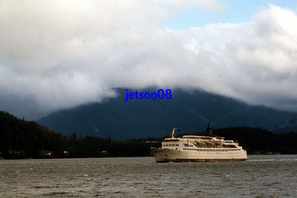 ORIGINAL SLIDE   MV WICKERSHAM Alaska State Ferry