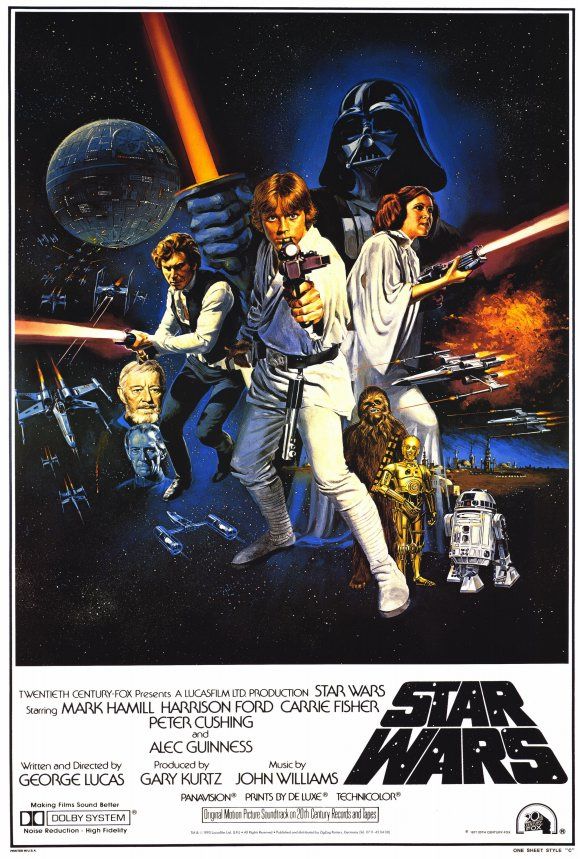 star wars b 27 x 40 inches 69cm x 102cm poster