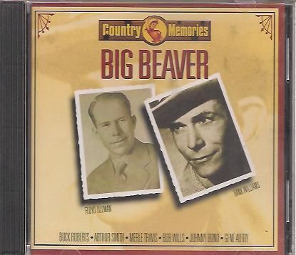  BEAVER CD BOB WILLS HANK WILLIAMS FLOYD TILLMAN GENE AUTRY JOHNNY BOND