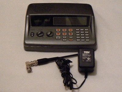  Shack Pro 405 Desktop Scanner Police Fire Weather WX FM Radio