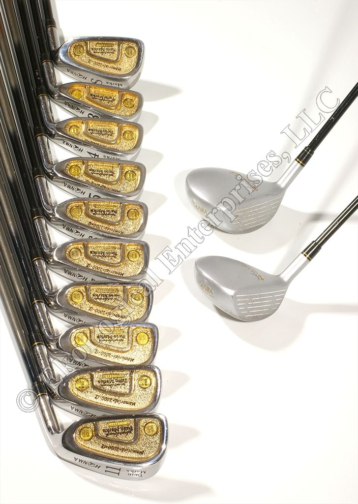 HONMA 5star 5 Star Twin Marks Memorial 2000A 24K Gold 3 11 Iron SW 3 5