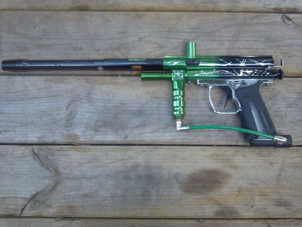  Spyder Flash LCD Paintball Gun