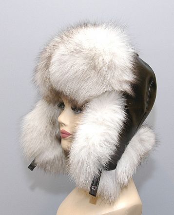  Pelzmütze Fox Fur Hat Chapka Fellmütze Fell Mütze