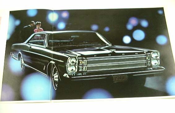 1966 66 Ford Brochure Galaxie 500 XL 500 Custom