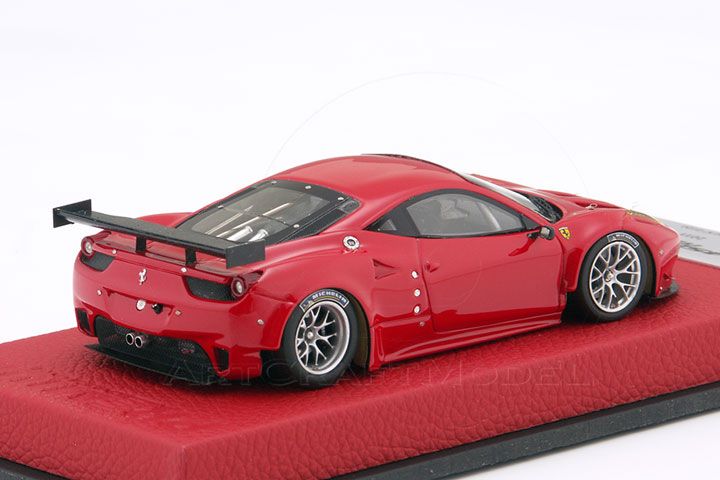 Ferrari 458 Italia GT2 2010 Corsa Red Schedoni Base 1 43 BBR C46PRE