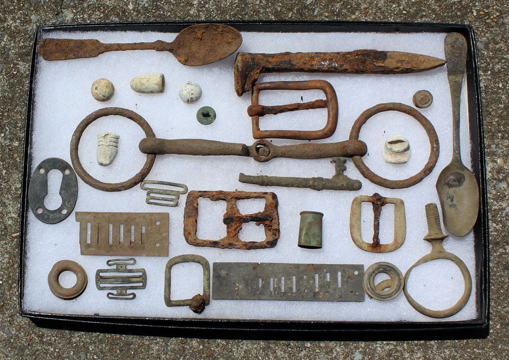  Relics Confederate Camp Near Fosterville Tennessee 