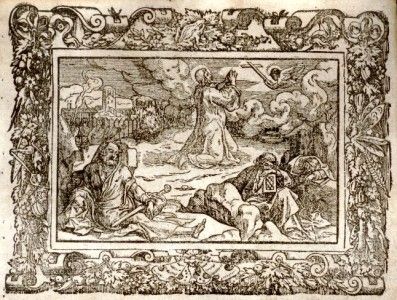 Luthers Bible Engraving 1561 Garden of Gesthename