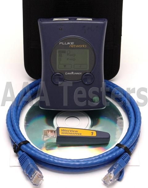 Fluke Networks Linkrunner Network Multimeter Tester Set