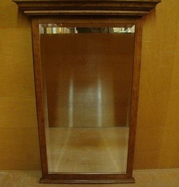 Kraftmaid Maple Framed Mirror for Bathroom Vanity Cab