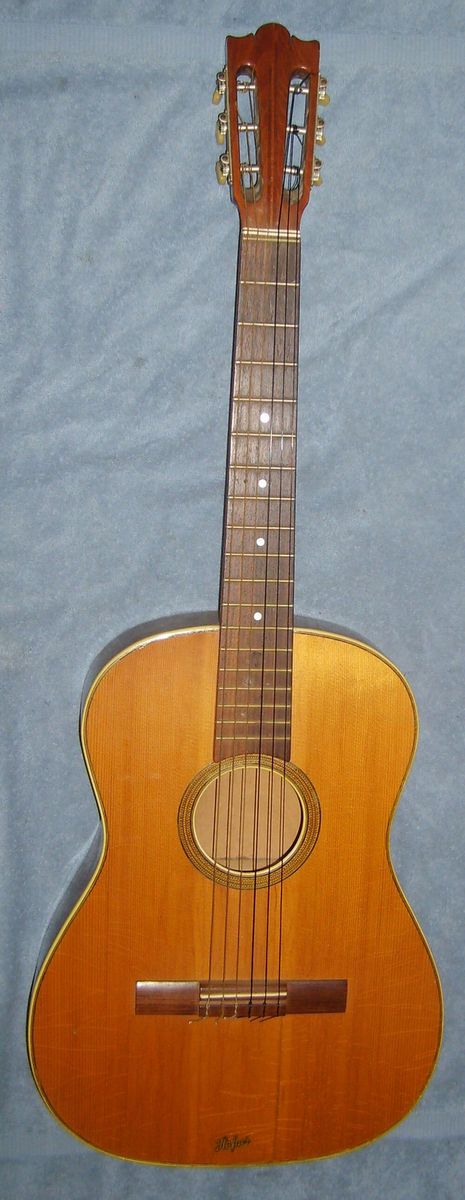 Vintage 50s 60s HOFNER Nylon String Folk Blues Guitar GERMANY