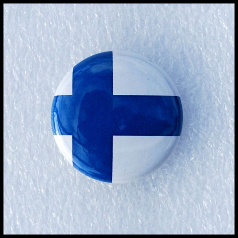  Finland Flag of Finland Suomen Lippu Button