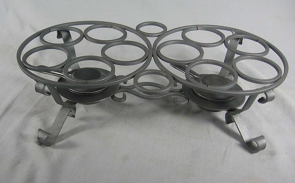 Iron Food Warmer with Double Burner Burners Uses Liquid Fuel