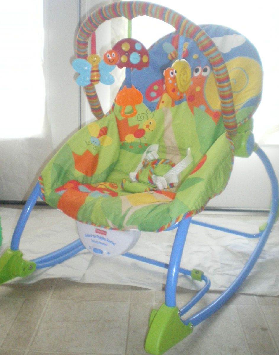 Fisher Price Infant to Toddler Vibrating Rocking Chair