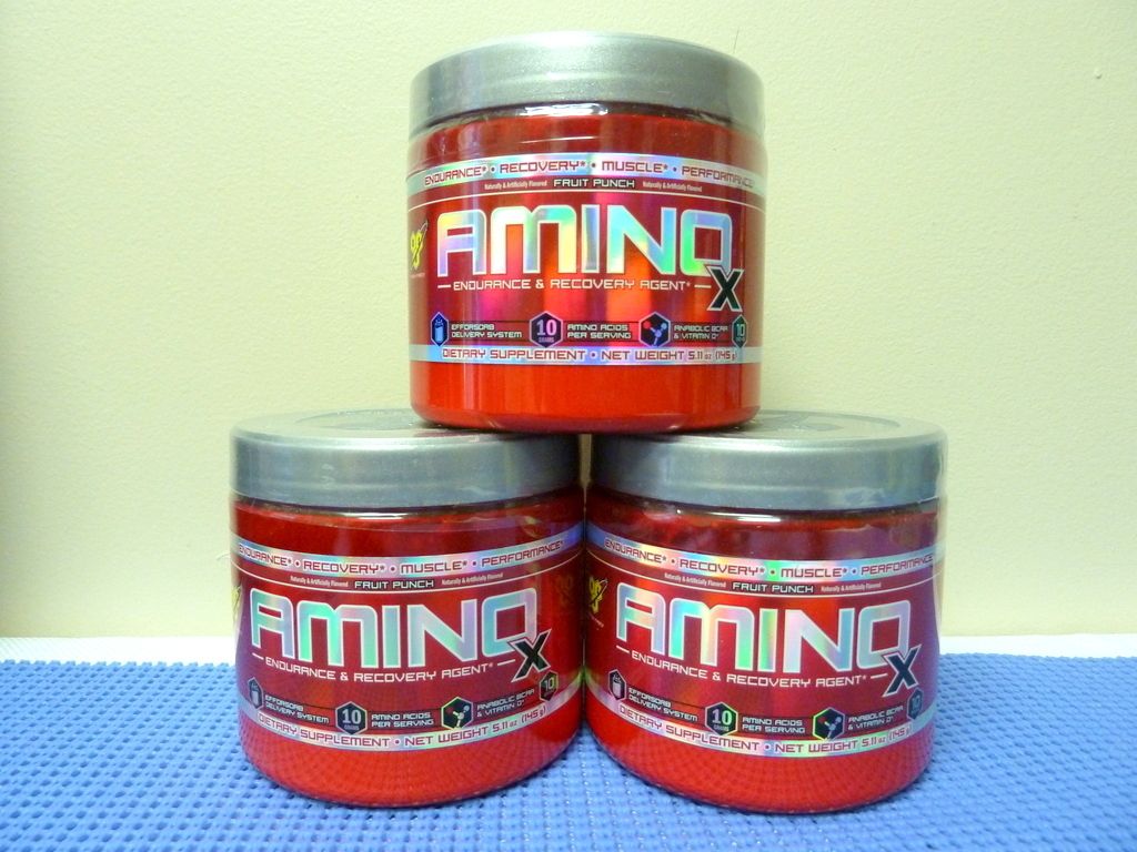 BSN Amino x Endurance Recovery BCAA Amino Acid Fruit Punch 30 Servings