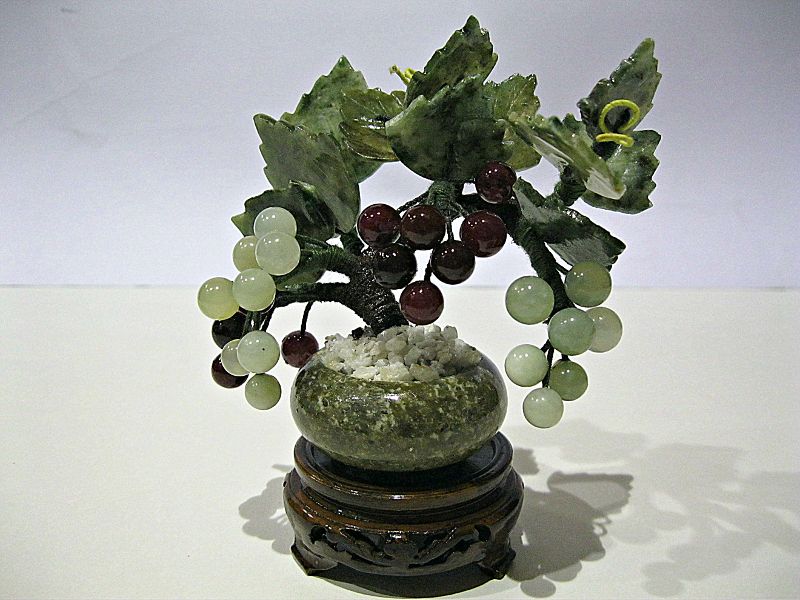 BONSAI FORTUNA DI GIADA AUTENTICA E RARA AUTHENTIC BONSAI JADE