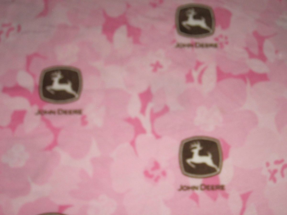  John Deere Fleece Fabric