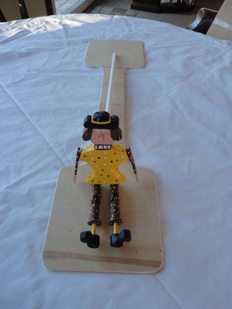 LIMBERJACK Dancing Dan Rhythm Instrument percussion handcrafted