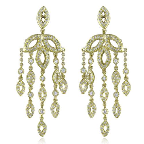 Doris Panos 3 00ct Diamond Chandelier Earrings $19380