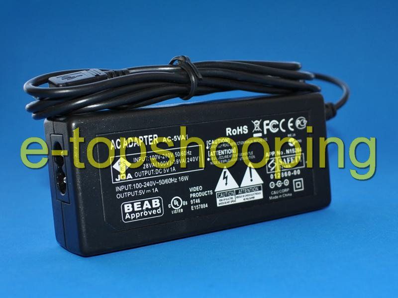 AC Power Adaptor F Fujifilm FinePix J38 Z35 Z37 AC 5VA