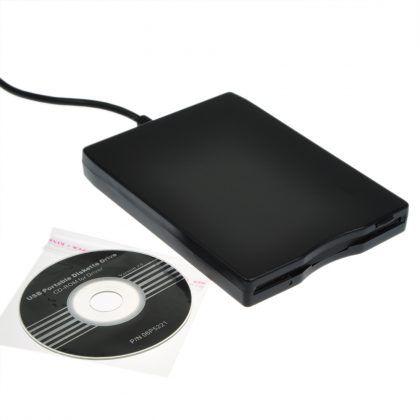 inch Micro Floppy Disks USB 2.0 Portable External Diskette Drive