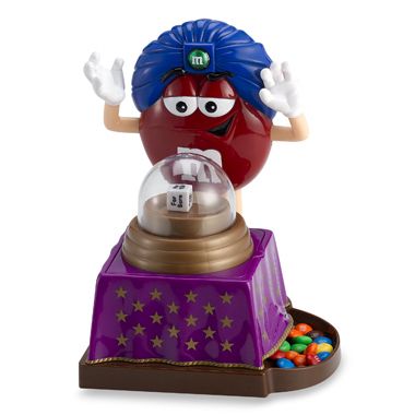 Fun Fortunes Chocolate Candy Dispenser Red Ini