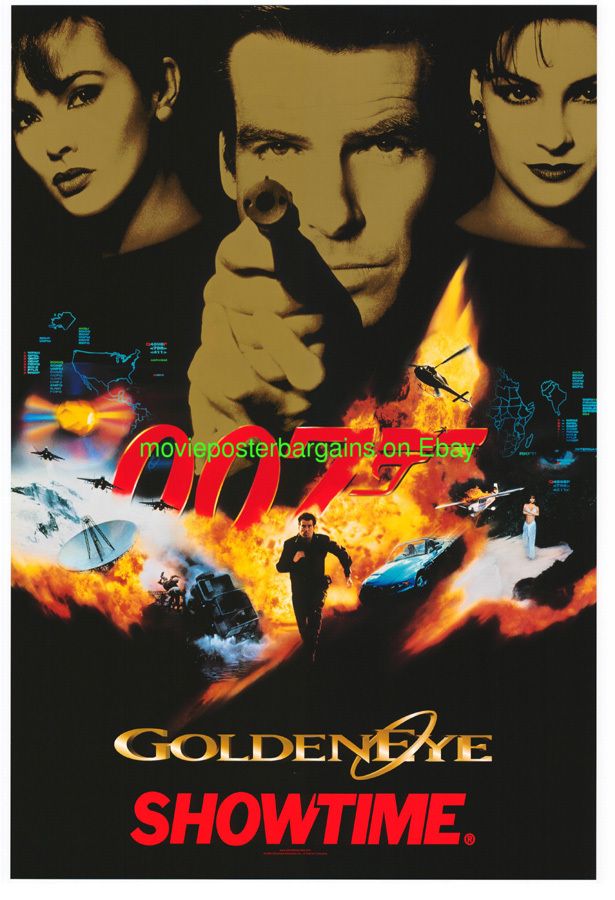 James Bond Movie Posters All Original Mint One Sheets