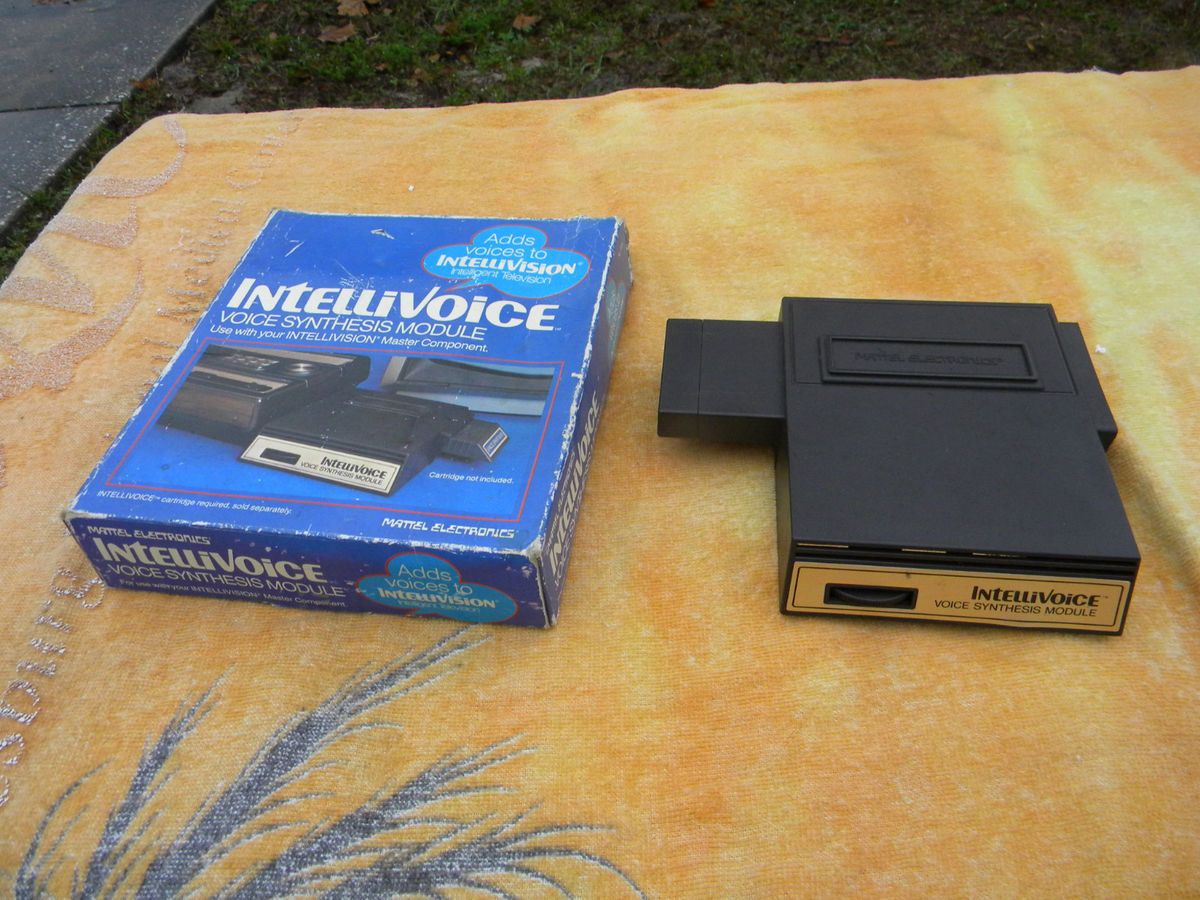 Intellivoice Voice Synthesis Module Intellivision in Box