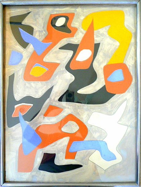 Charles FUHRMAN 1974 California Abstract Painting