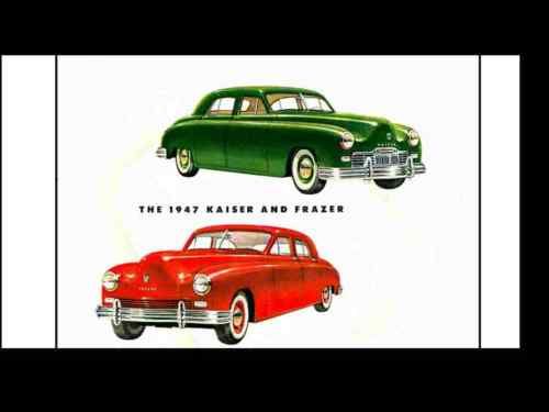 Kaiser Frazer 1947 1948 1949 Service Manual 350 Pages