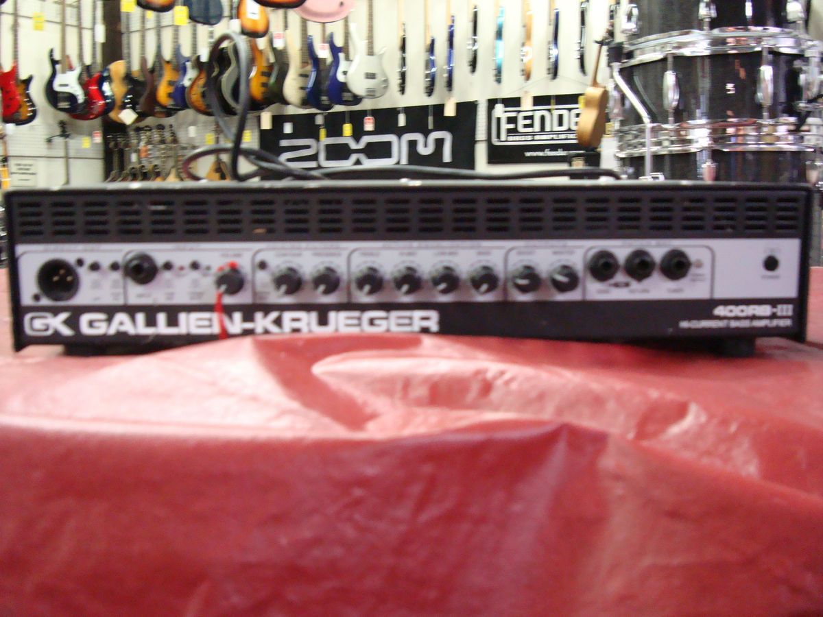 Gallien Krueger 400RB III Bass Amp Head