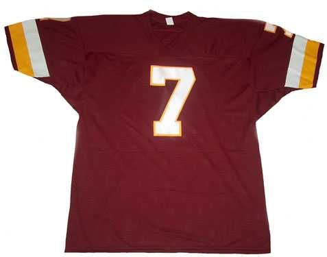 Joe Theismann Signed Auto Redskins Go Skins TB Jersey