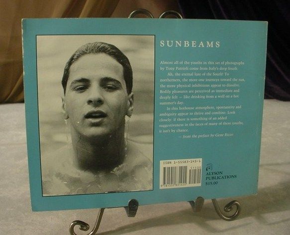 Tony Patrioli SUNBEAMS Photography BOOK South Italy Young Italain Men