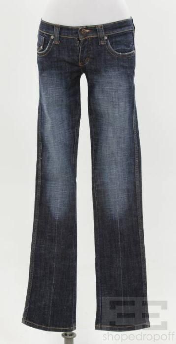 Frankie B. Two Piece Straight Leg Jean Set Size 4