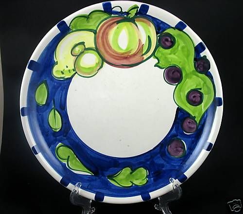 Vintage Hand Painted Gaetano Pottery Serving Platter