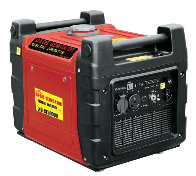 Digital Inverter 5600D Diesel 5000 Watts Generator New