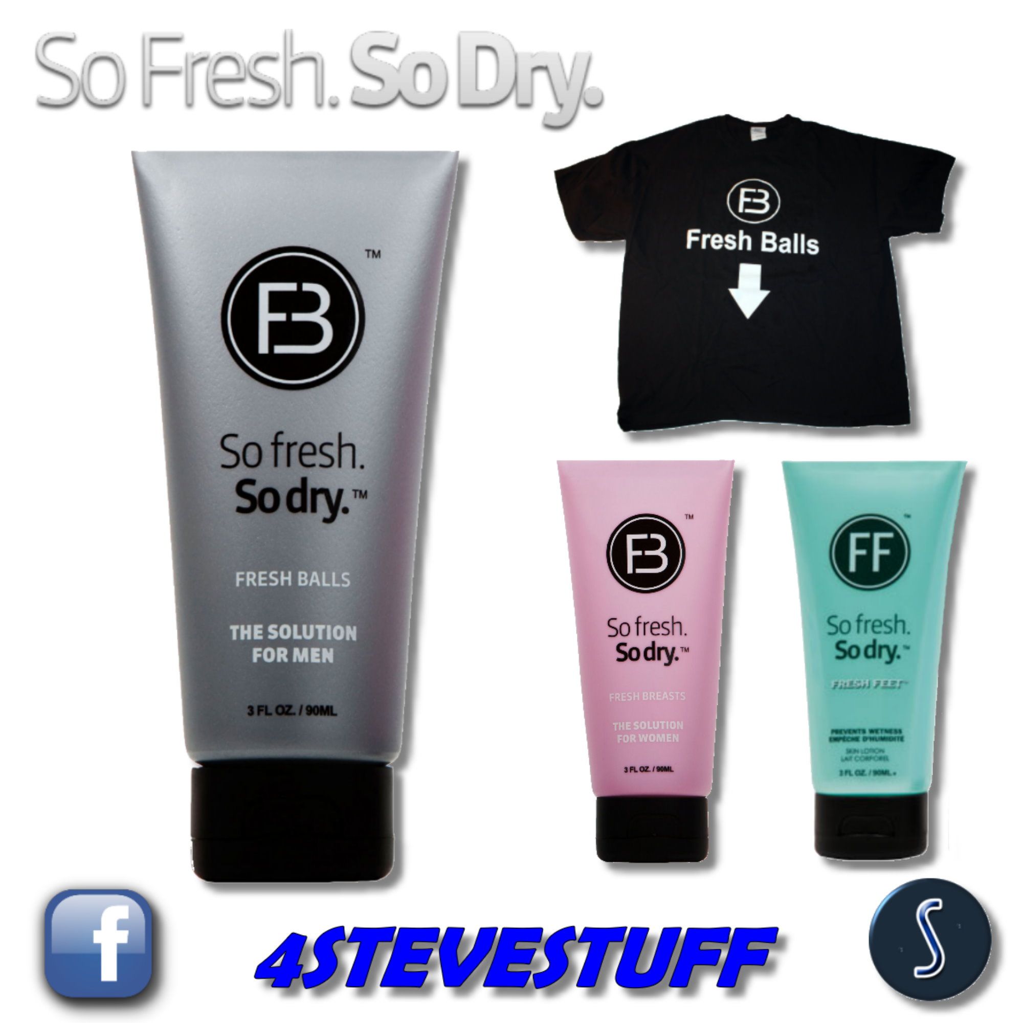 Fresh Balls So Fresh So Dry Men Intimate Antiperspirant