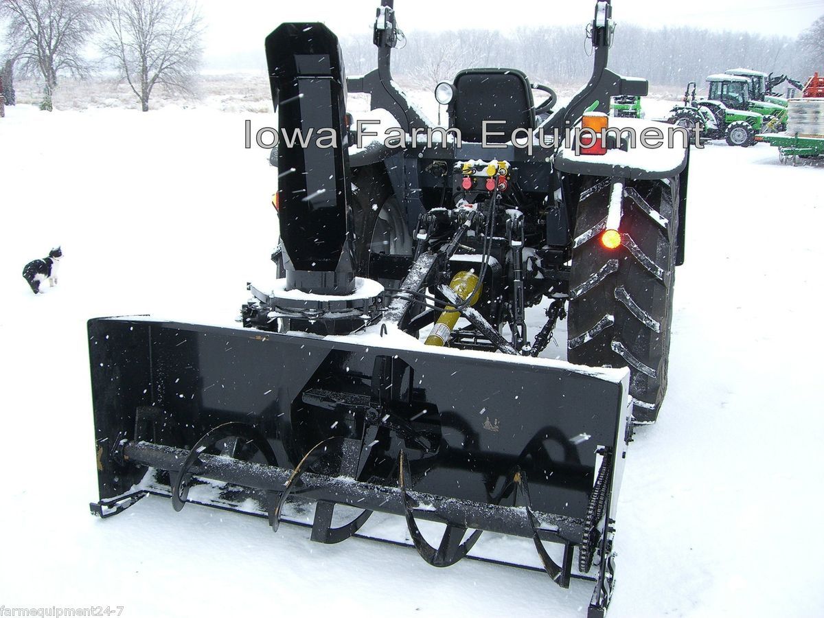 Blower Oil Bath Gear Box 4 Blade Rear Fan Includes Skid Shoes on PopScreen