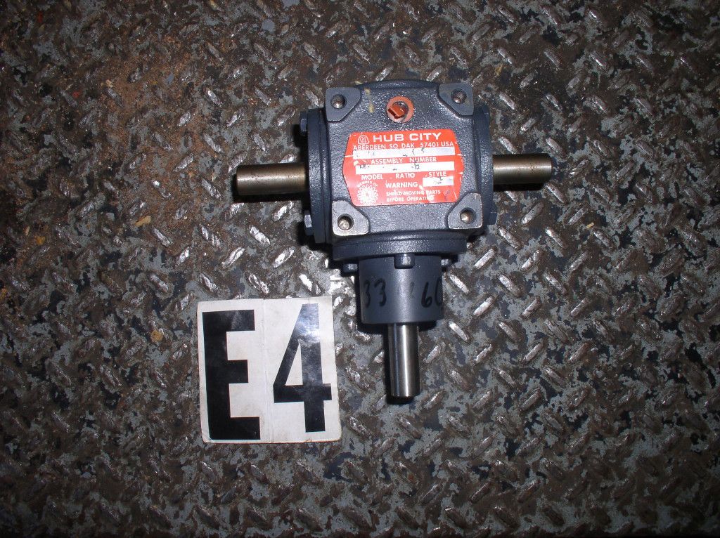 Hub City Gear Head Speed Reducer 2 1 Ratio Model M3