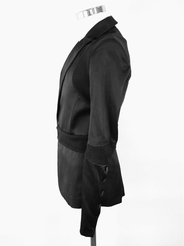 Gareth Pugh Blazer Black Futuristic Mens SzM at Socialite Auctions 9