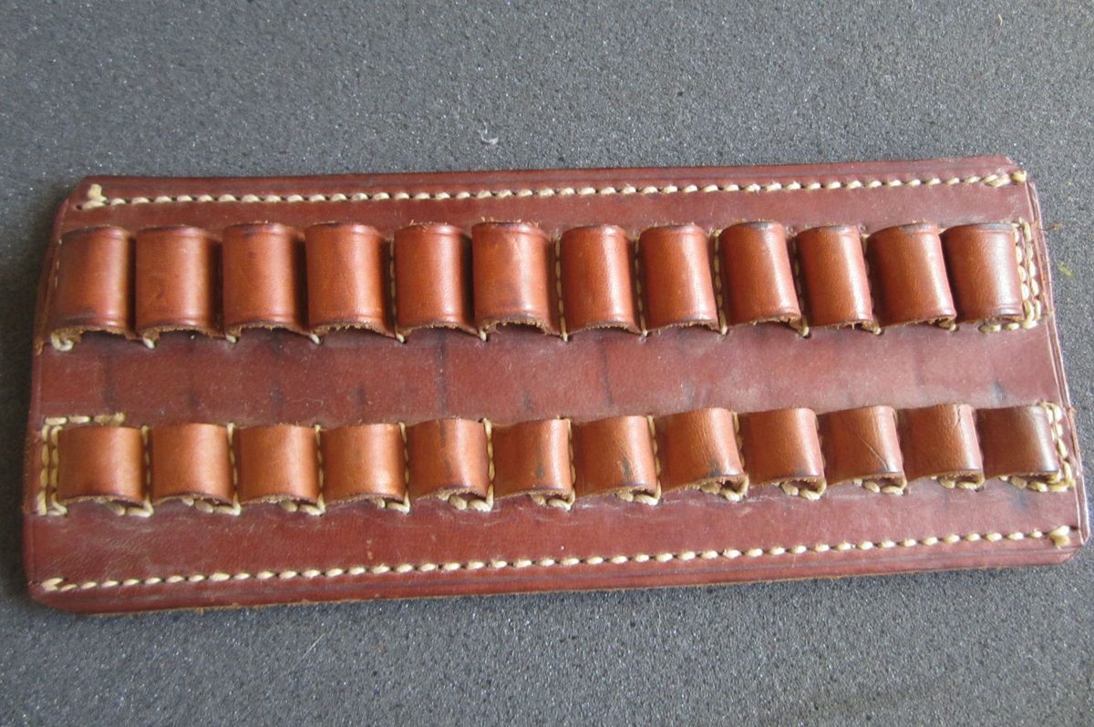 Vintage George Lawrence Holster Bullet Holder Ammunition Leather