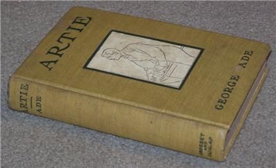 artie a story of the streets and town by george ade 1896 hc