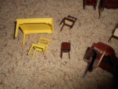 vintage lot renwal dollhouse furniture