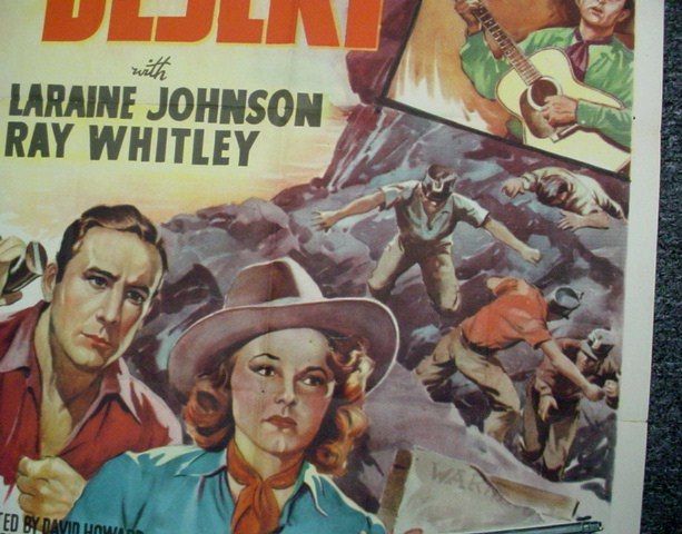  Orig One Sheet Movie Poster R 1947 RKO Western George OBrien