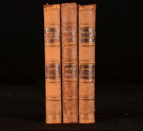 1842 3VOL Morley Ernstein The Tenants of The Heart G P R James First