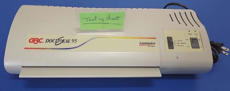 GBC Docuseal 95 Laminator Document Pouch Heat Laminating Machine 9