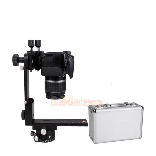 360° Pro DSLR Panoramic Kit Tripod Head+Gimbal Bracket +Suitcase