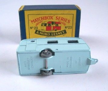 Matchbox Moko Lesney 23 Berkeley Cavalier Caravan MIB