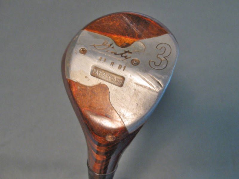 Vintage Stan Thompson Ginty 3 Fairway Wood Nice