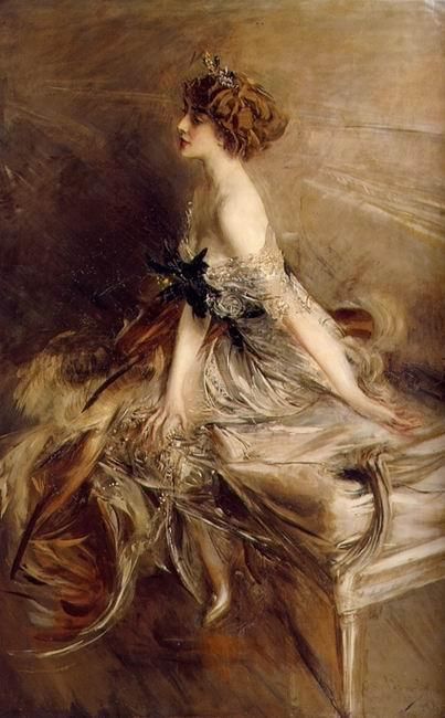 Ritratto Della Principessa Marthe Lucile Bibesco Boldini Oil Painting